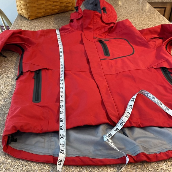 🔥Sale🔥 Karbon Red Jacket (Shell Only) Removable Hood Ski Snowboard Winter - Picture 5 of 17